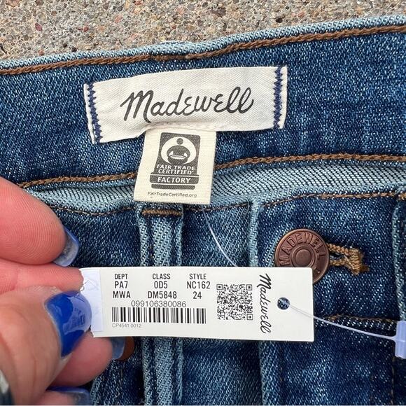 Madewell The Perfect Vintage Jean in Melgrove Wash Size 24 NC162 NWT - Picture 6 of 9